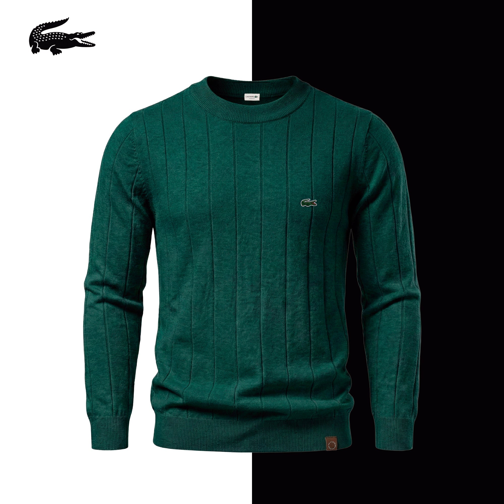 Lacoste en velours côtelé fin