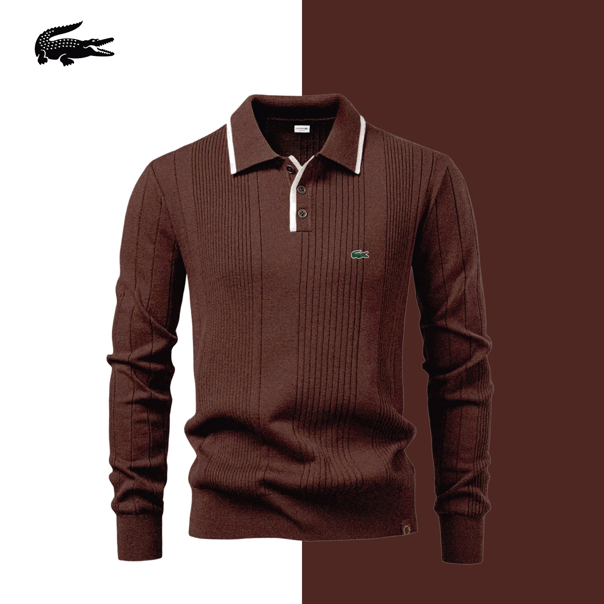 Polo Lacoste Cambridge en maille fine