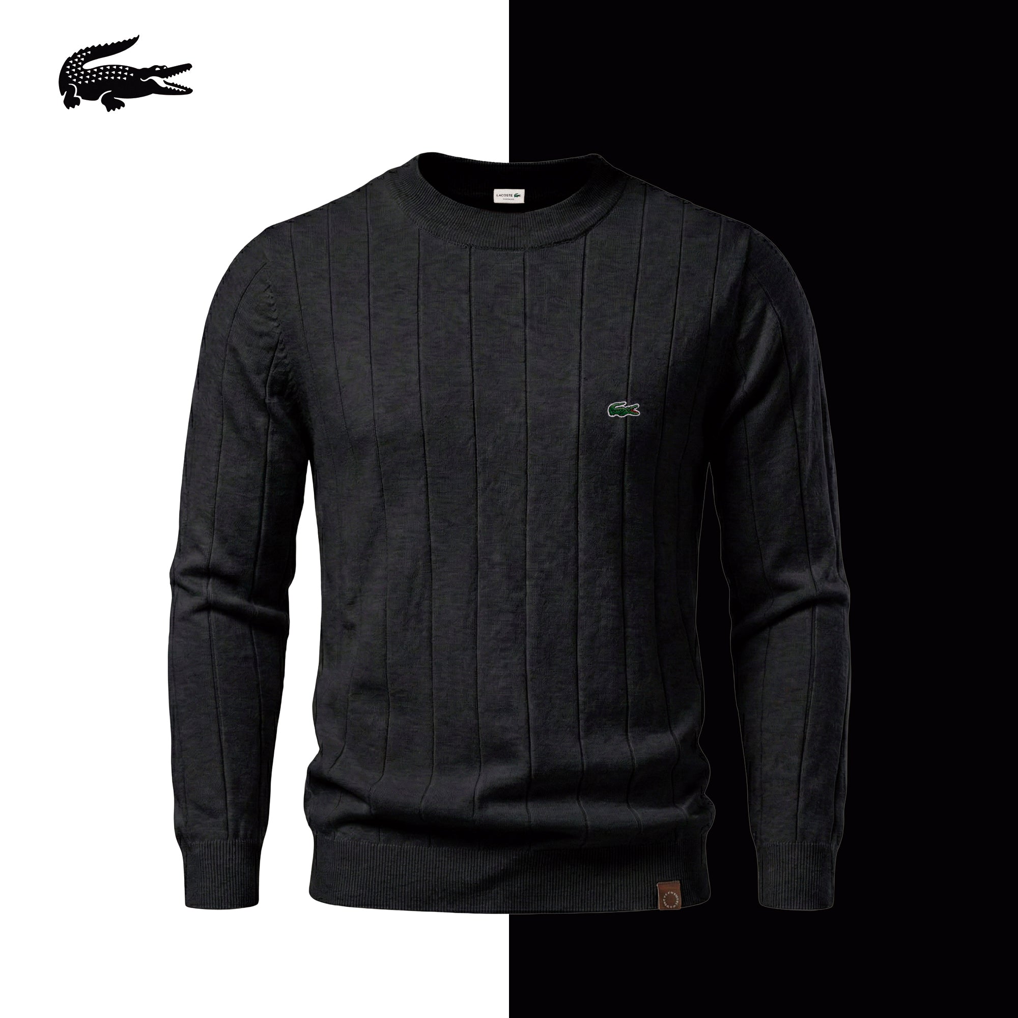Lacoste en velours côtelé fin